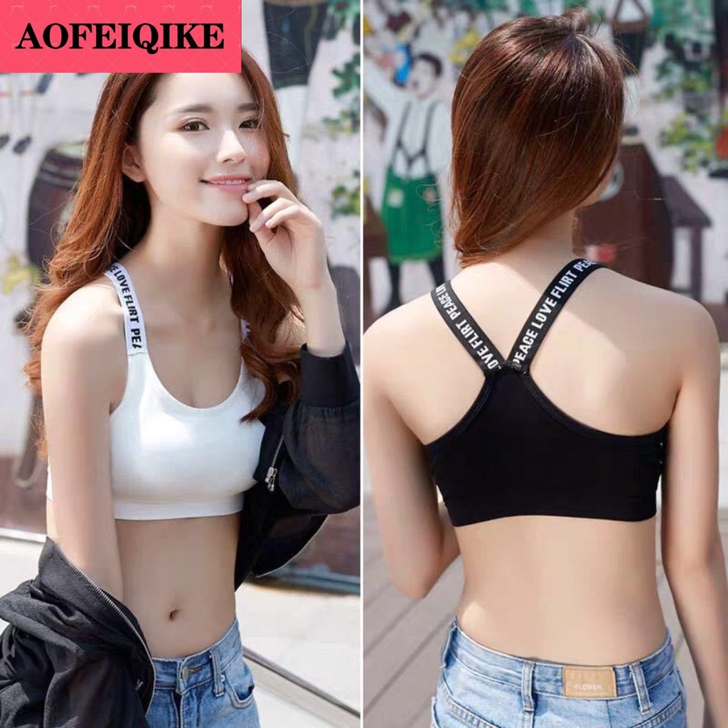 Suspender Tank Top - 40-65kg sutiã sexy superior feminino sutiãs