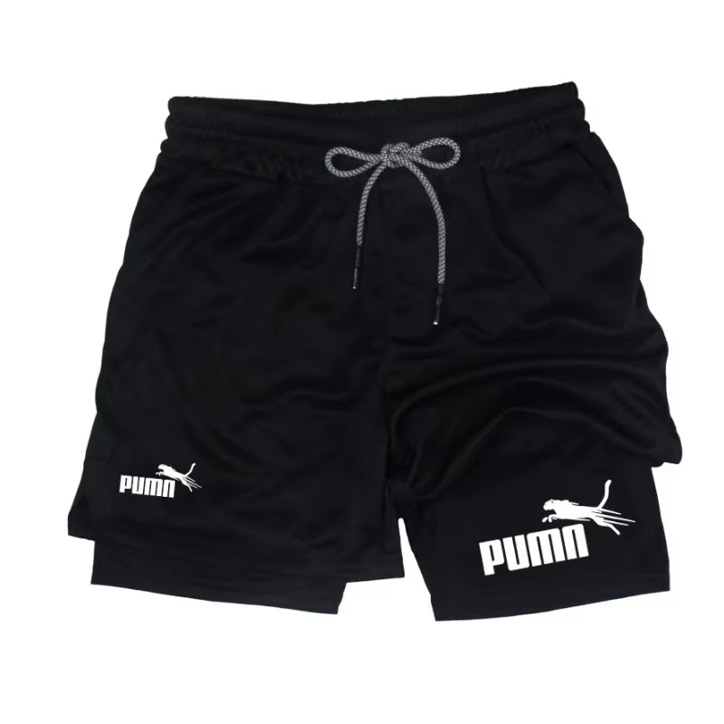 Compression Shorts Athletes - Shorts de compressão masculinos 2 em
