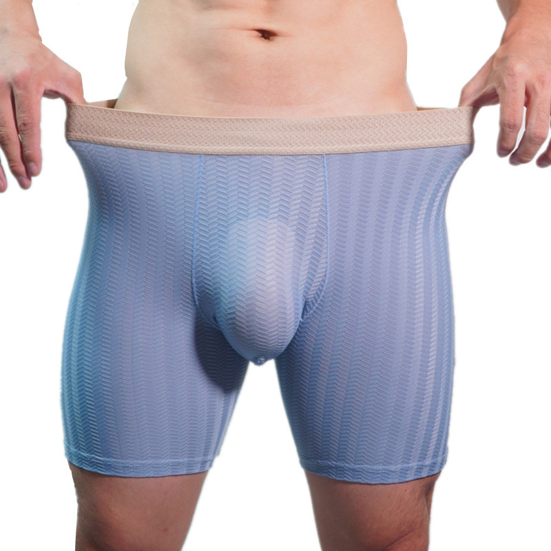 Cuecas Boxer Masculinas em Nyl - Long Leg Trunk Men avaliação e preço