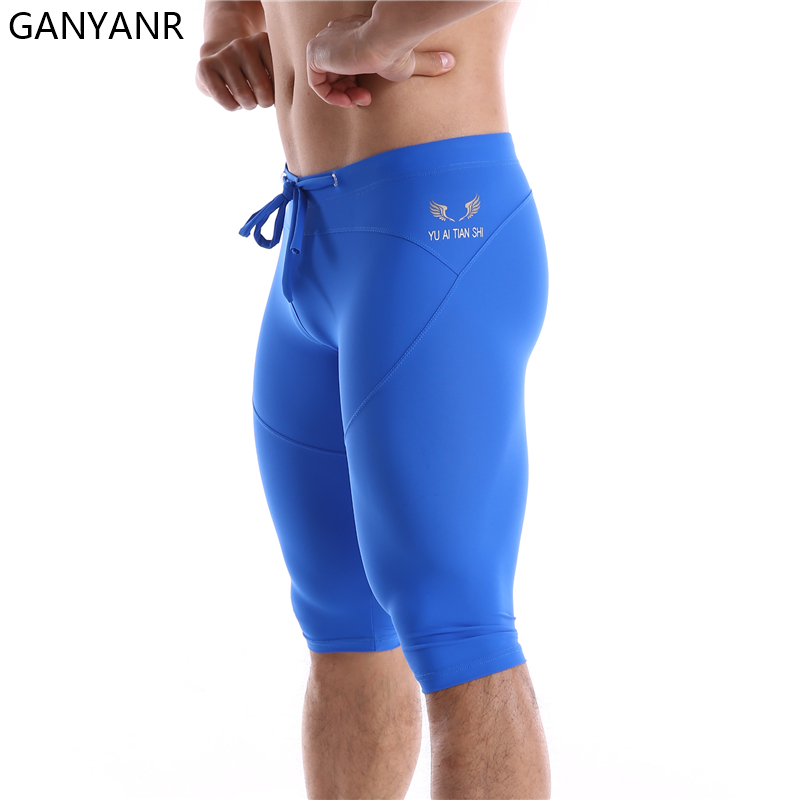 GANYANR-Meias De Corrida Para  - Compression Shorts Athletes avaliação e preço