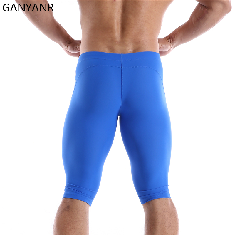GANYANR-Meias De Corrida Para  - Compression Shorts Athletes avaliação e preço