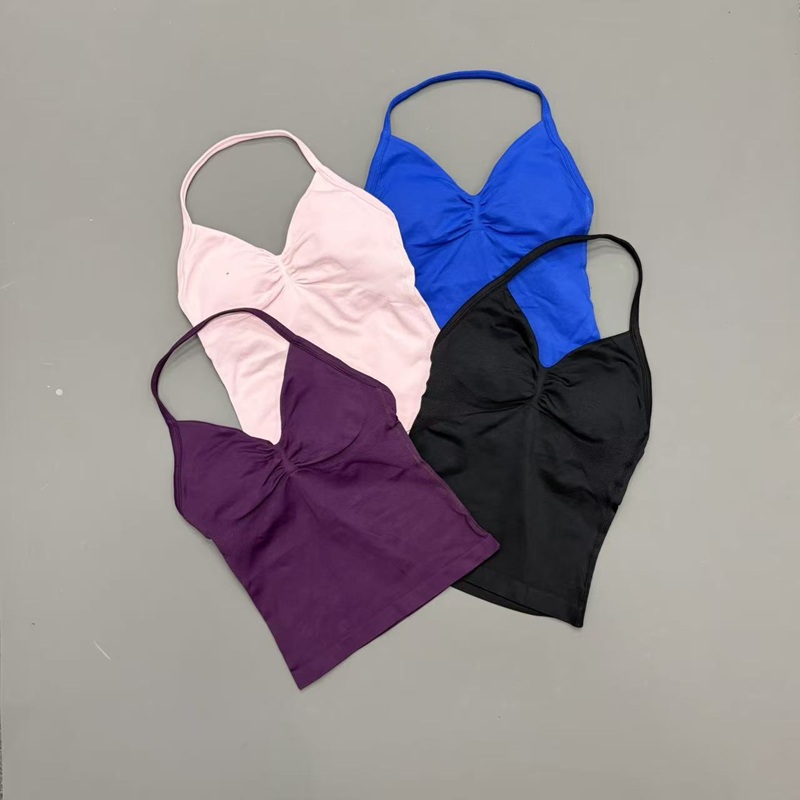 Top Esportivo Feminino Sem Cos - Suspender Tank Top avaliação e preço