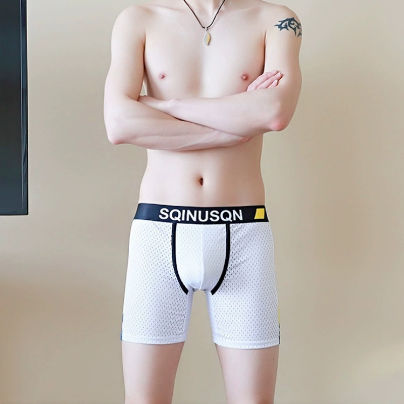 Cuecas Boxer Masculinas de Sed - Long Leg Trunk Men avaliação e preço