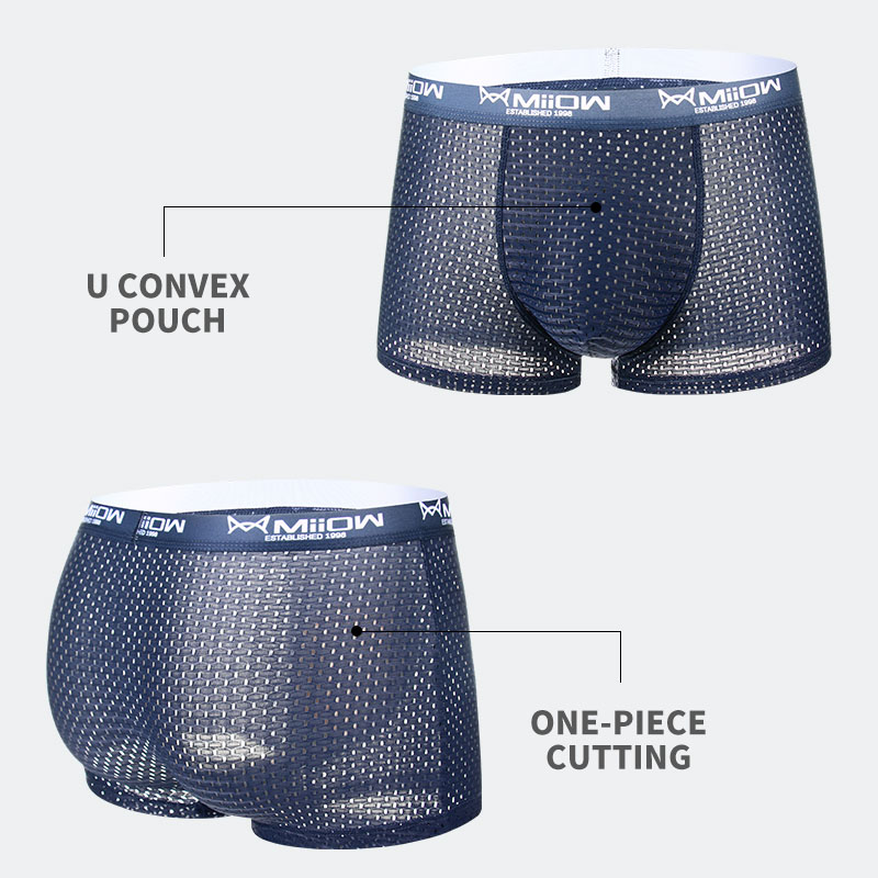 MiiOW-Roupa Interior Antibacte - Boxer Shorts Modal avaliação e preço