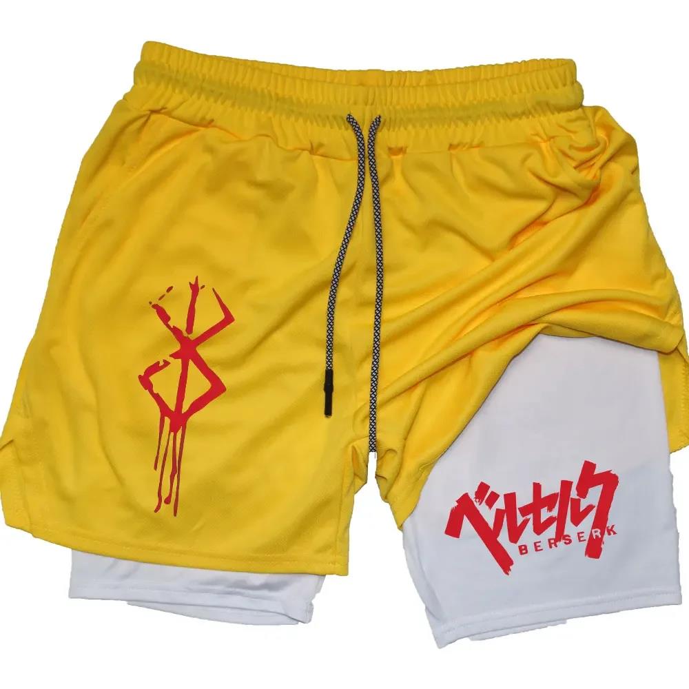 Anime berserk 2 em 1 calções d - Compression Shorts Athletes avaliação e preço