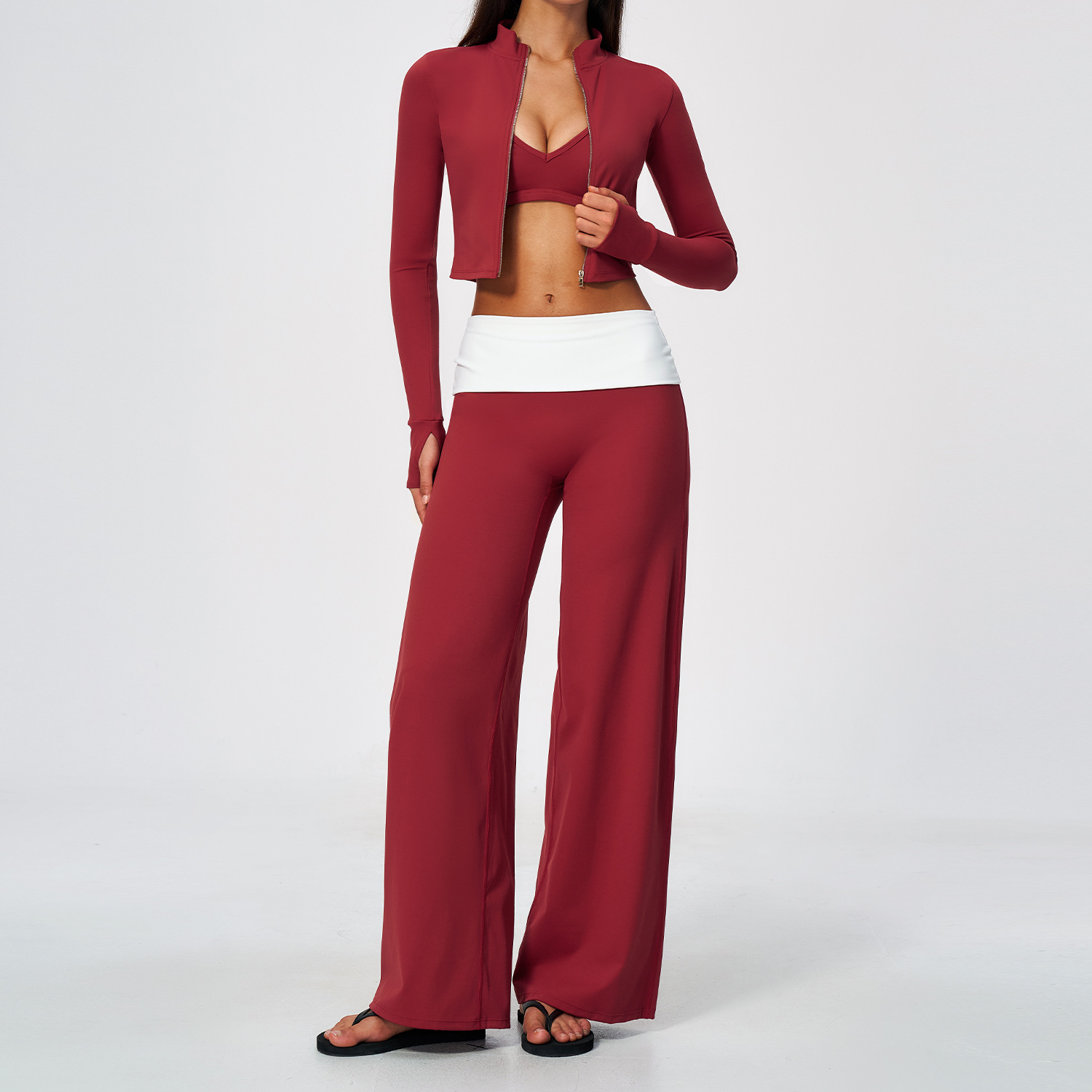 Conjunto de Yoga Feminino de 3 - Compression Long Pant avaliação e preço