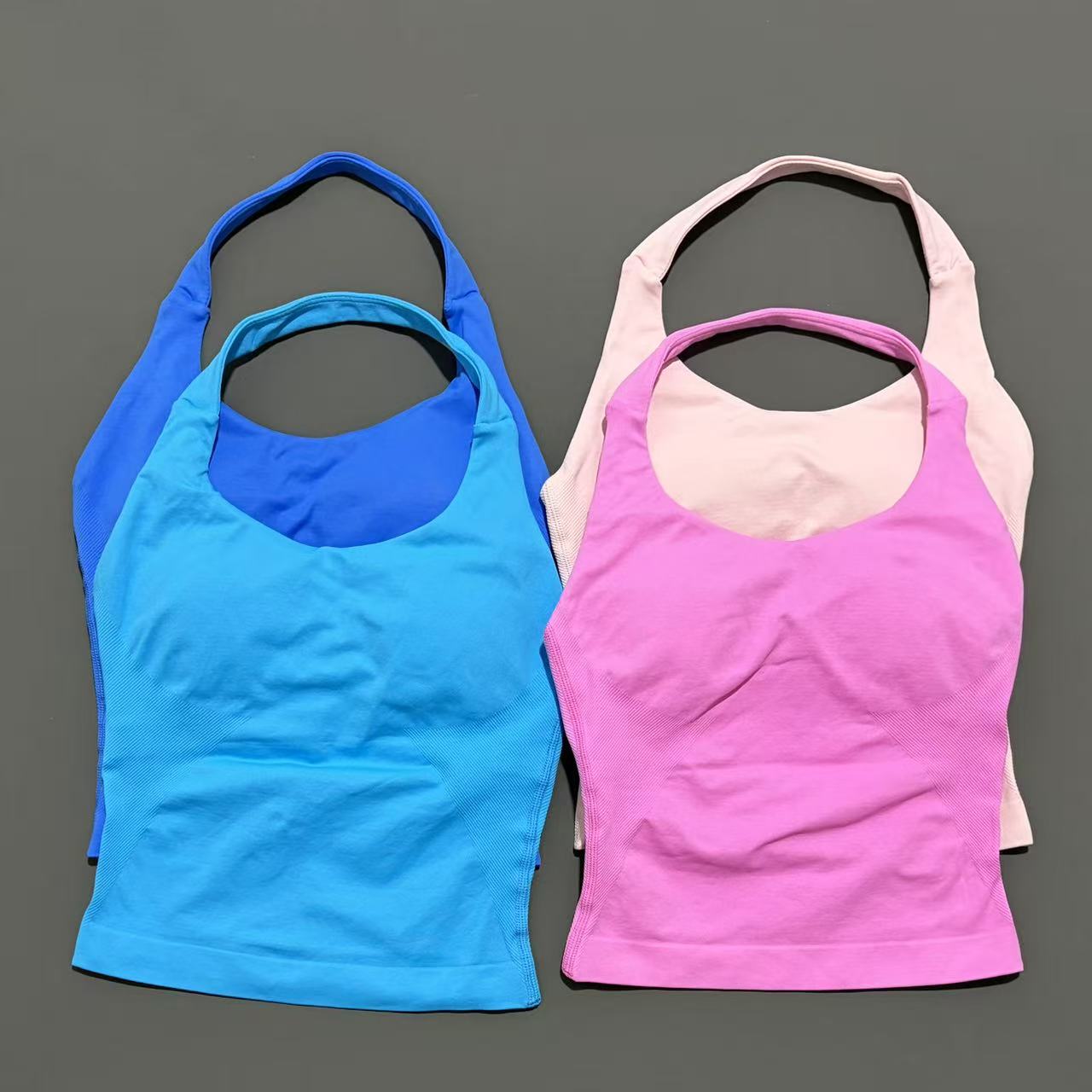 Top Halter Esportivo Feminino  - Suspender Tank Top avaliação e preço